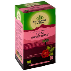 Organic India Tulsi sweet rose thee bio 25 Zakjes
