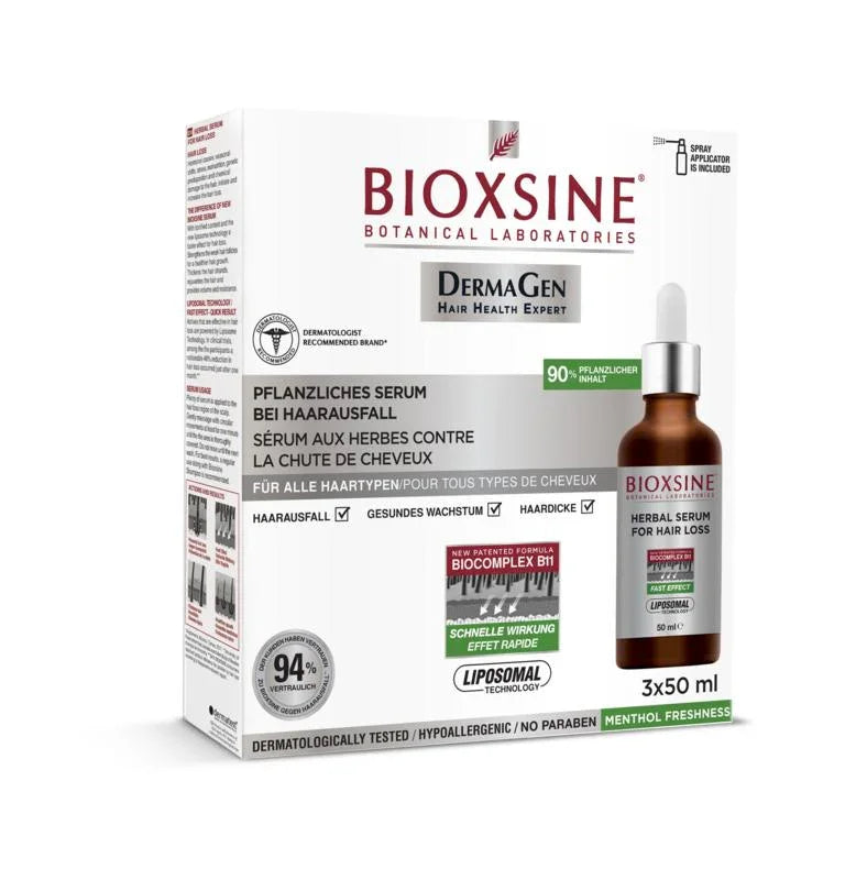 Bioxsine Serum bij haaruitval 3 Stuks
