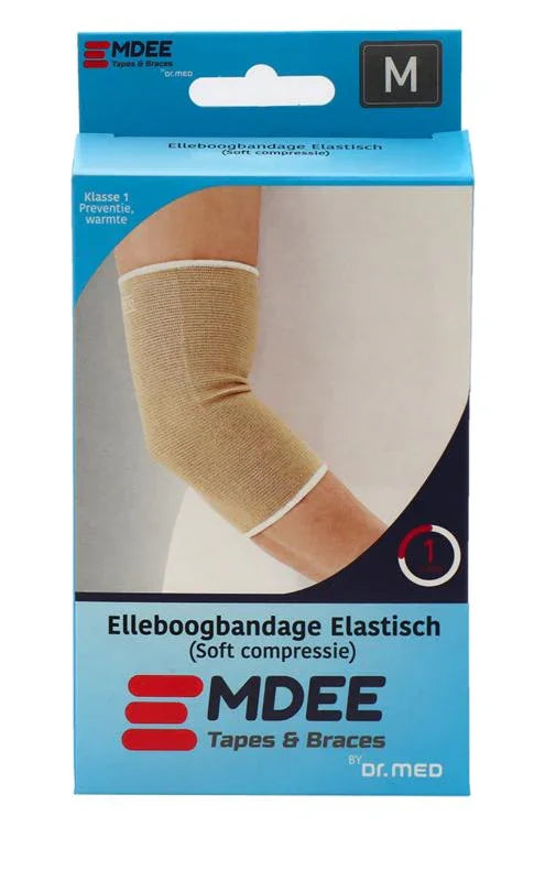 Emdee Elastic support elleboog maat M huidskleur 1 Stuks
