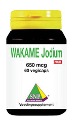 SNP Wakame jodium 650mcg 60.00 Vegetarische capsules