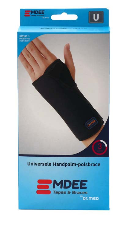 Emdee Pols dubbel support zwart 1 Stuks