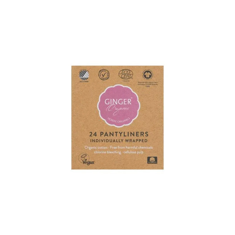 Ginger Organic Inlegkruisjes individueel verpakt 24 Stuks