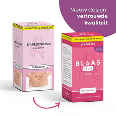 Greenkick D-Mannose 250mg blaas plus 100 Capsules