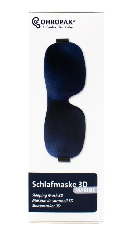 Ohropax Slaapmasker blauw geweven 1 Stuks