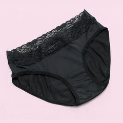 Cheeky Wipes Menstruatie ondergoed feeling pretty zw maat 44-46 1.00 Stuks