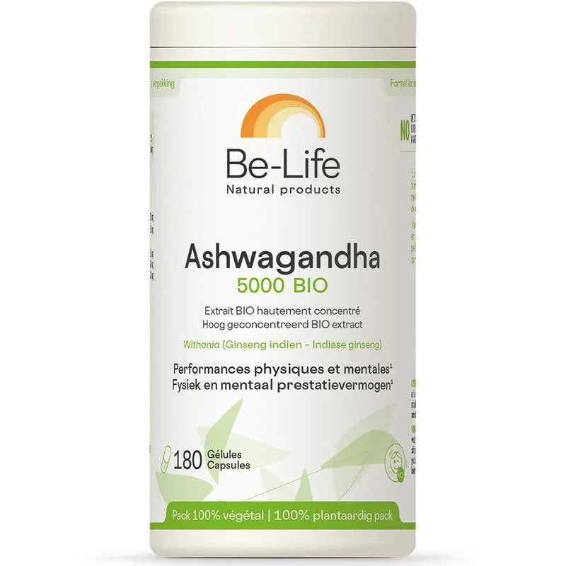 Be-Life Ashwagandha bio 180 Capsules