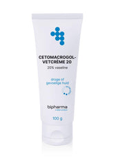 Bipharma Cetomacrogol-vetcreme 20 losse tube 100 Gram