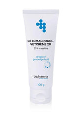 Bipharma Cetomacrogol-vetcreme 20 losse tube 100 Gram