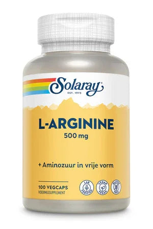 Solaray L-Arginine 100 Vegetarische capsules