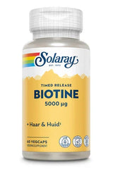 Solaray Biotine time release 60 Vegetarische capsules