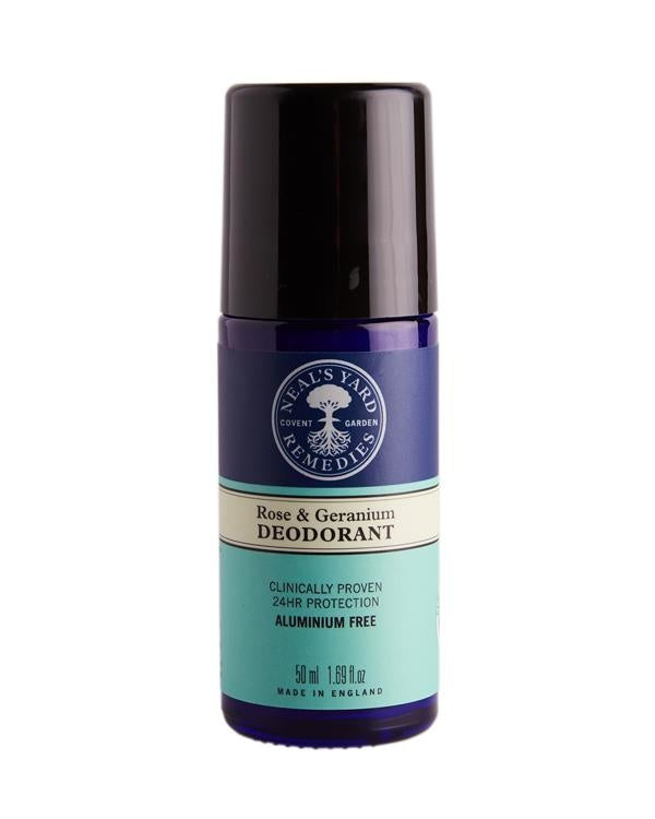 Neals Yard Remedies Rose & geranium roll on deodorant 50.00 Milliliter
