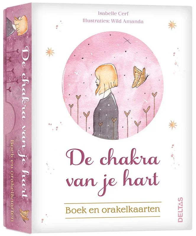 Deltas De chakra van je hart boek en orakelkaarten 1 Set