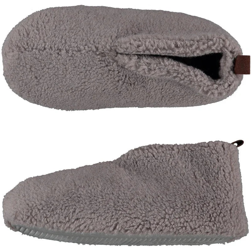 Apollo Slof dames teddy grijs 39/40 1 Paar