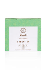 Khadi Groene thee zeep 100.00 Gram