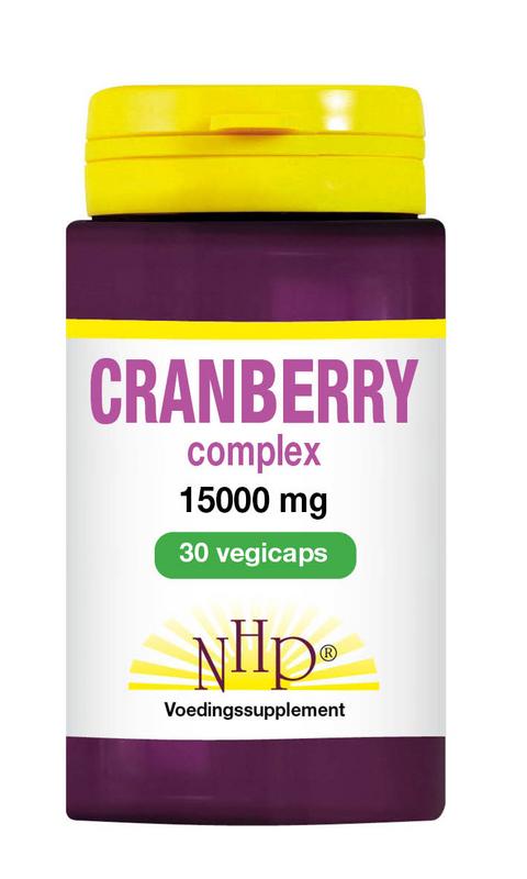 NHP Cranberry complex 15000mg 30 Vegetarische capsules