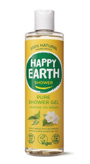 Happy Earth Douchegel jasmine ho wood 300 Milliliter