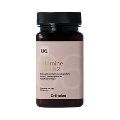 Ortholon Vitamine D3 + K2 60.00 Capsules