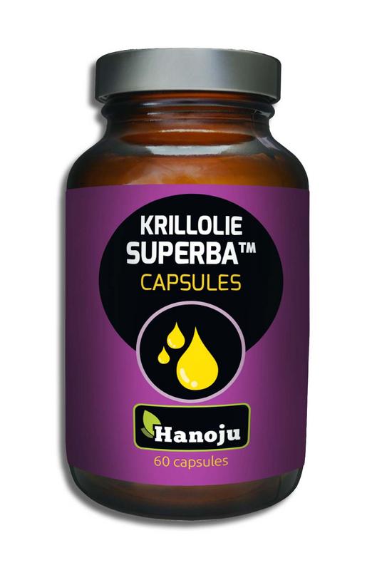 Hanoju Krill olie 500mg 60.00 Vegetarische capsules