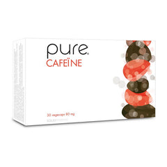 Pure Cafeine 80 mg 30 Vegetarische capsules