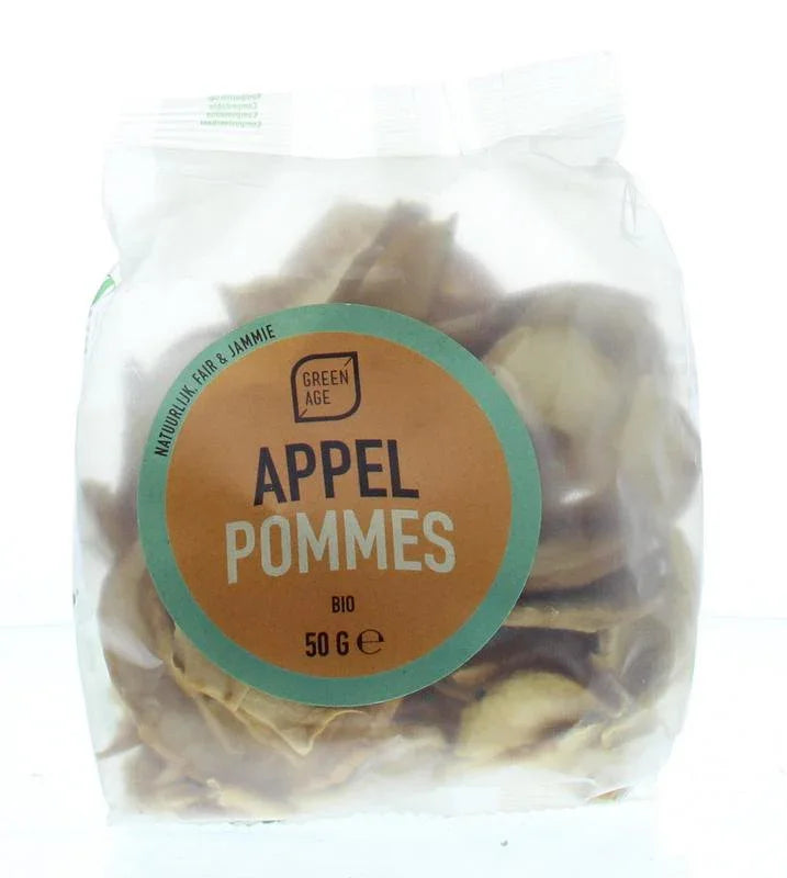 Greenage Appel chips bio 50 Gram