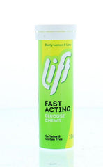Lift Zesty lemon & lime glucose 10.00 Tabletten