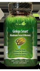 Irwin Naturals Ginkgo smart 60.00 Softgels