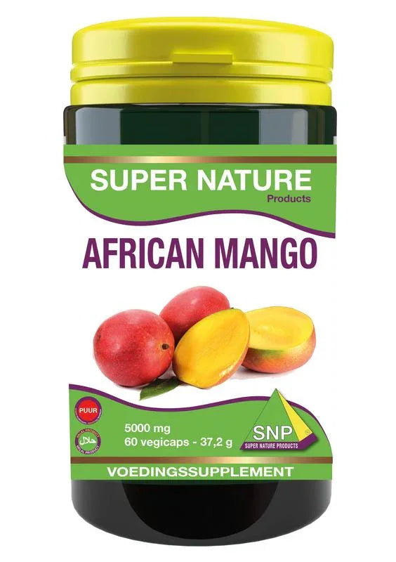 SNP African mango extract 5000mg puur 60 Vegetarische capsules