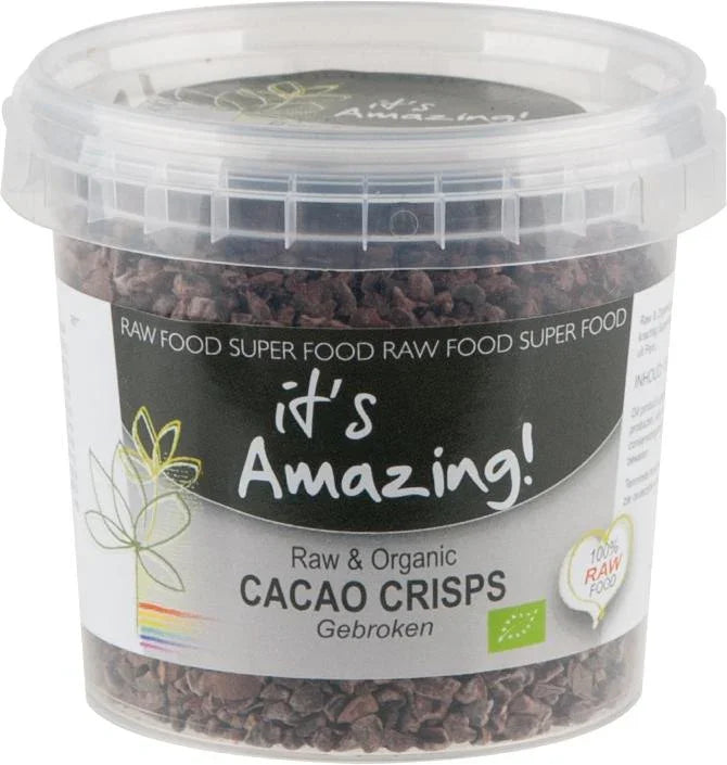 It's Amazing Cacao crisps gebroken bio 150.00 Gram