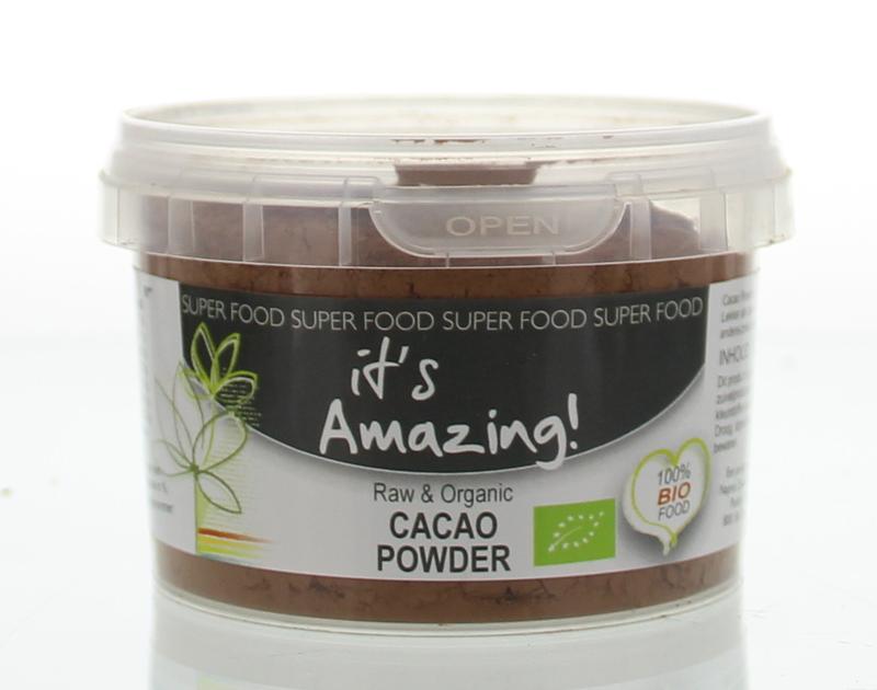 It's Amazing Raw & organic cacao poeder bio 100.00 Gram