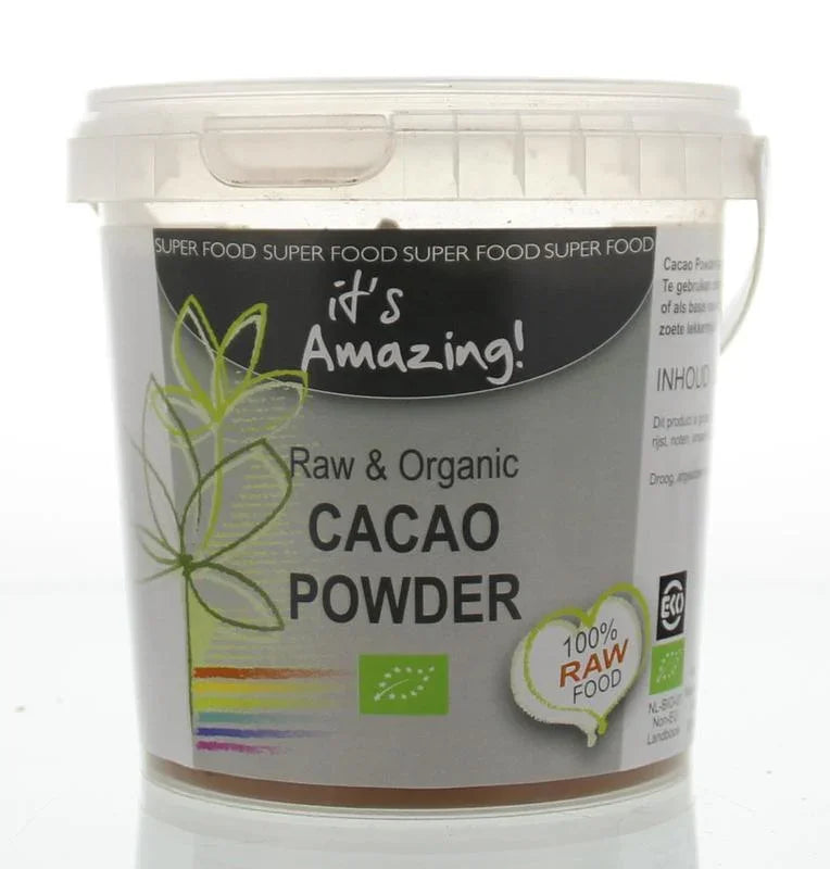 It's Amazing Raw & organic cacao poeder bio 300 Gram