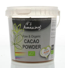 It's Amazing Raw & organic cacao poeder bio 300.00 Gram