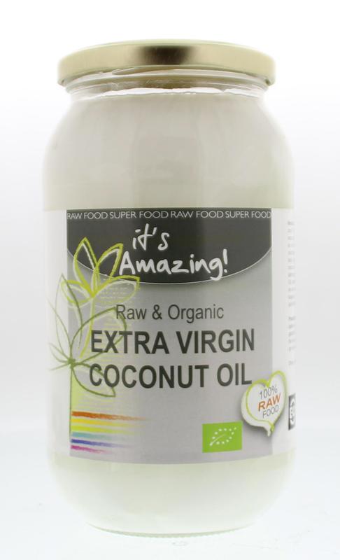 It's Amazing Kokosolie extra virgin in glas bio 1.00 Liter