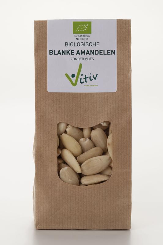 Vitiv Amandelen zonder vlies bio 1.00 Kilogram