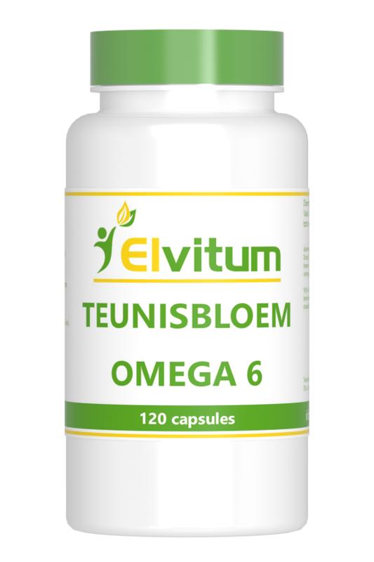 Elvitum Teunisbloemolie omega-6 120 Capsules