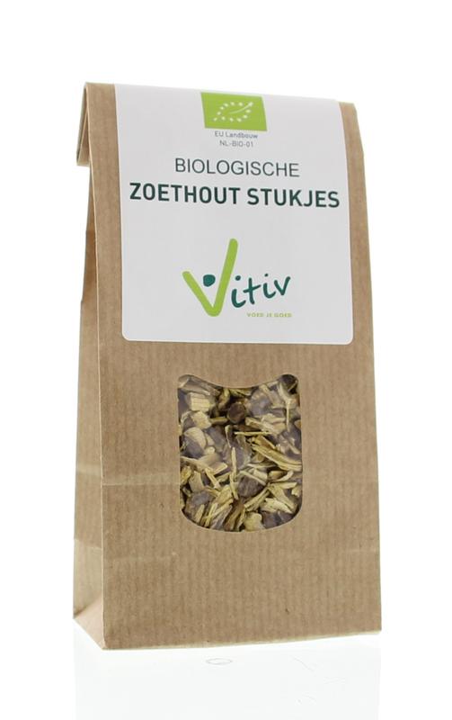 Vitiv Zoethoutstukjes bio 50 Gram