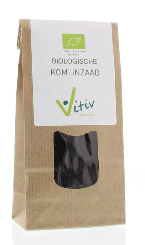 Vitiv Zwart komijnzaad bio 100 Gram