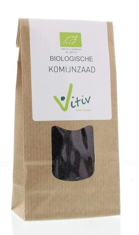 Vitiv Zwart komijnzaad bio 100 Gram