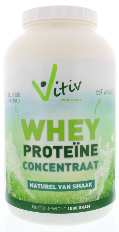 Vitiv Whey proteine concentrate 80% 1 Kilogram
