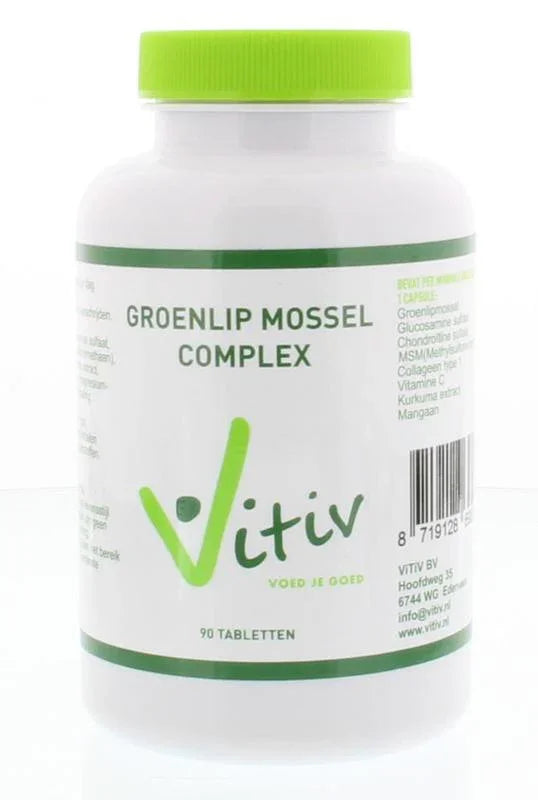 Vitiv Groenlipmossel complex 90 Tabletten
