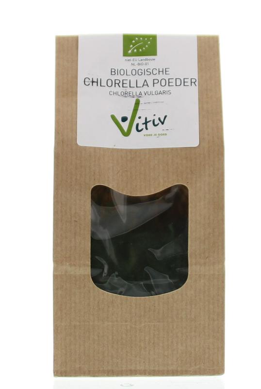 Vitiv Chlorella poeder bio 125 Gram