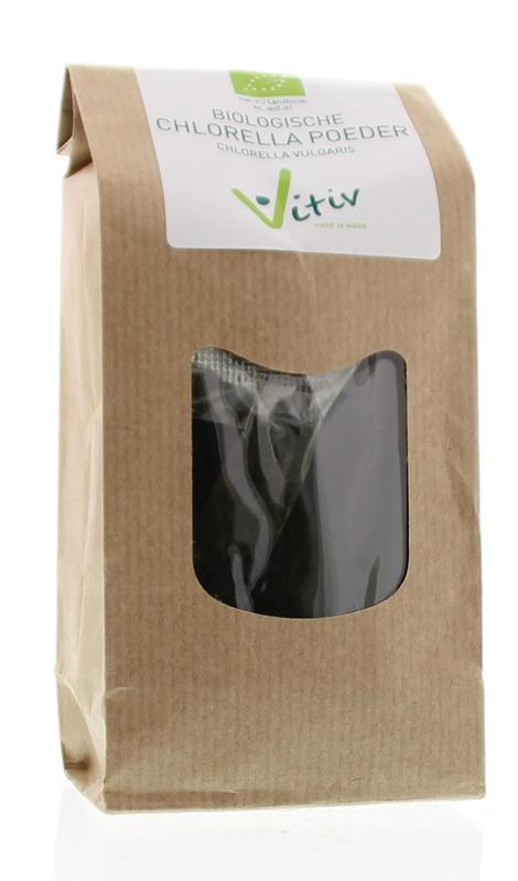 Vitiv Chlorella poeder bio 250.00 Gram