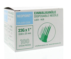 Neopoint Injectienaald steriel 0.6 x 25 100.00 Stuks
