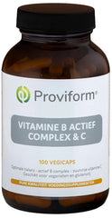 Proviform Vitamine B actief complex & C 100 Vegetarische capsules