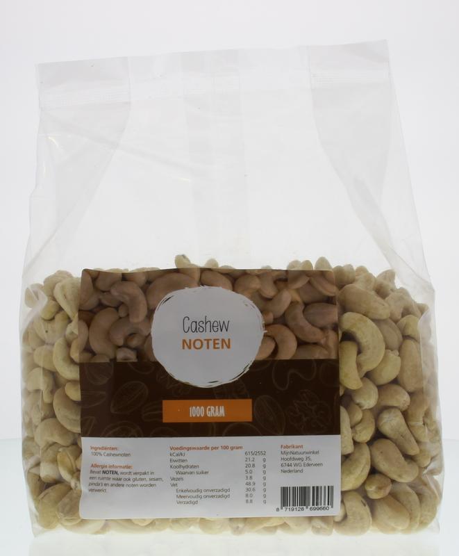 MijnNatuurwinkel Cashewnoten 1.00 Kilogram