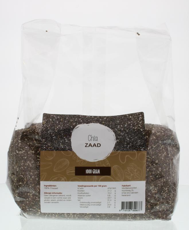 MijnNatuurwinkel Chia zaad 1.00 Kilogram