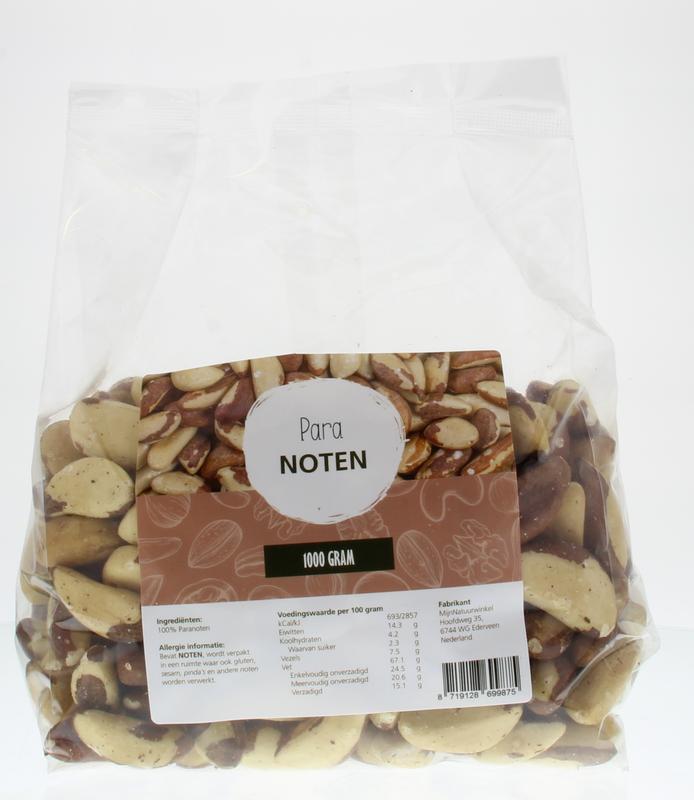 MijnNatuurwinkel Paranoten 1.00 Kilogram