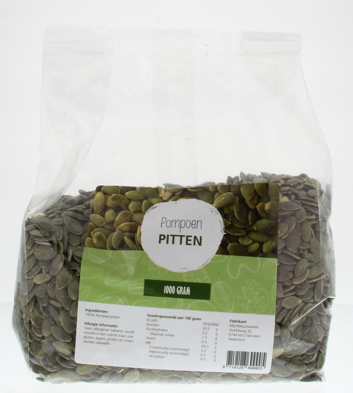 MijnNatuurwinkel Pompoen pitten 1.00 Kilogram