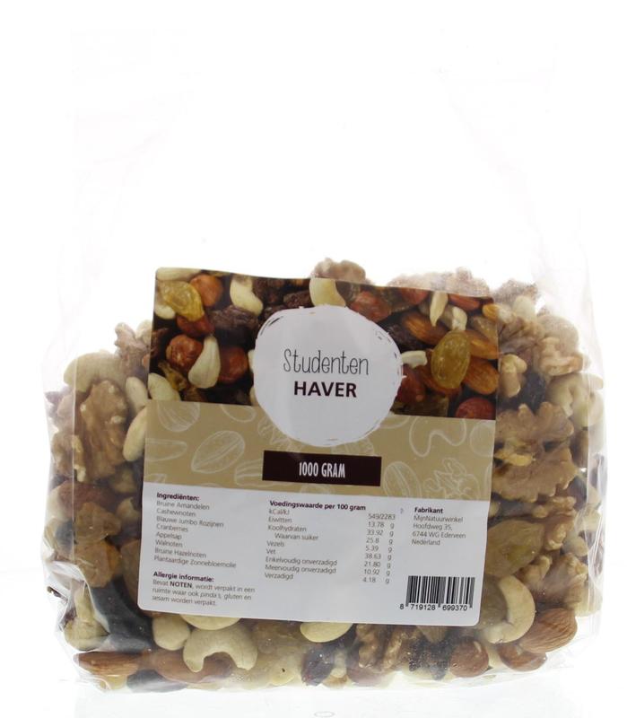 MijnNatuurwinkel Studentenhaver 1.00 Kilogram