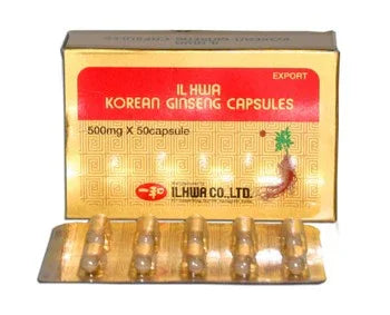Ilhwa Korean ginseng capsule 50 Capsules
