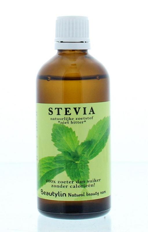Beautylin Stevia niet bitter druppelfles 100 Milliliter